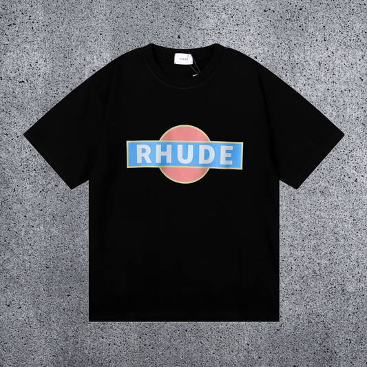 RHUDE Royal Crest Graphic T-Shirt – Cream